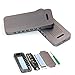 Produktbild JohnJohnsen Aluminium NVMe PCIE USB3.1 HDD-Gehäuse M.2 zu USB SSD-Festplattenlaufwerk Fall C 3.1 M Key-Anschluss HDD-Box für Desktop-PC (Silber)