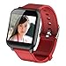 Produktbild Big-Mountain GPS Smart Watch BT Fitness Tracker IP67 Uhr | 1,3 Zoll Farbe Bildschirm Wasserdichtes | für iOS Android | Activity Smart Armband Wettervorhersage Schlafüberwachung (Rot)