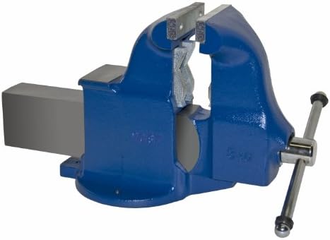 YOST MODEL 134C, YOST 6" HEAVY DUTY COMBINATION PIPE & BENCH VISE -- STATIONARY BASE