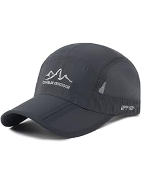 Estwell Sport Trucker Cap Baseballmütze Hut Faltbarer Verstellbar UV Schutz Basecap Baseball Kappe für Damen und...