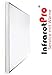 Produktbild InfrarotPro Infrarotheizung 1200W weiß mit Digitalthermostat 115x100x3cm Made in Germany 15 Jahre GARANTIE (1200W)