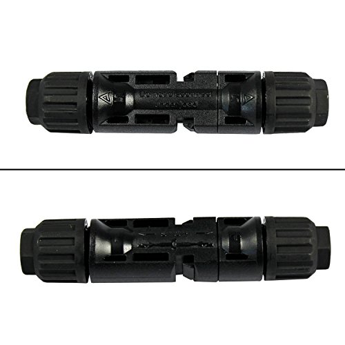 PsmGoods MC4 für parallele Leitungen Photovoltaik-Steckverbinder (MC4-5PS) - 2