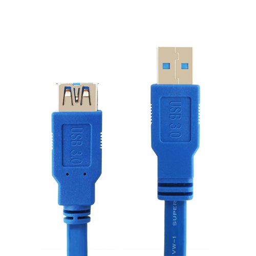 Inateck USB 3.0 Verlängerungskabel A Stecker auf A Buchse (1,5m) blau - 3