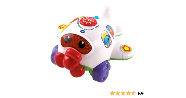 vtech pull and pop aeroplane