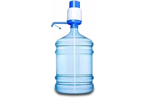 ROCK AND BABY Universeller Leitungswasserspender für Karaffen, Fässer | Kompatibel mit 2,5,6,8 und 10 Liter Flaschen | Hydraulische Handpumpe | Manueller Druckwasserspender