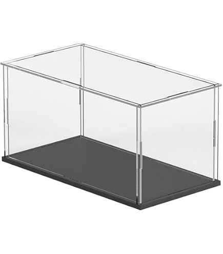 Boîte Collection Anti-poussière Vitrine Pour Collection, Comius Sharp Boîte D'Exposition En Acrylique Vitrine Transparente 360 Degrés