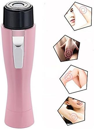 od19® Bikini Groomer,Women's Painless Facial Body Hair Remover Professional Hair Remover Mini Pink Epilator for Hair Removal