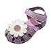 Produktbild Sonnenblume Sandalen Kleinkind,Absolute Baby Mädchen Prinzessin Schuhe Freizeitschuhe 2018 Sommer Neue Strand Schuhe Lässig Slipper Rutschfeste Einzelne Schuhe für 1-6 Jahr (2-2.5 Jahr, Lila)