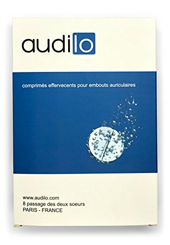 Pastilles Effervescentes Audilo pour Appareils Auditifs/Lot de 24 Comprimés Nettoyants