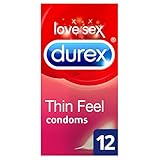 Durex Thin Feel Condoms, Pack of 12