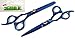 Produktbild CANDURE® - C20 - 6'' (15,24cm) - Professionell Linkshänderschere Haarscheren Set Mikroverzahnt Effilierschere Modellierschere Friseur Scheren blau Set (SAL-101)