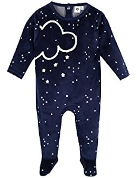 Z Baby-Jungen Strampler Dors-Bien Phosphorescent Bleu