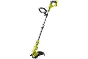 ‎RYOBI RYOBI 18 V ONE+ Akku-Rasentrimmer OLT1832 (Schnittbreite 25-30 cm, 3-fache Schnittwinkelverstellung, Schneidfaden 1,6mm, ohne Akku und Ladegerät)