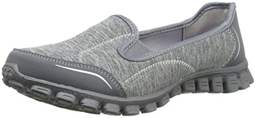 Skechers Easy Flex 2, Women Ballet Flats, Grey (Charcoal), 7 UK (40 EU)