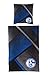 Produktbild FC Schalke 04 Bettwäsche grau blau 135x200 cm