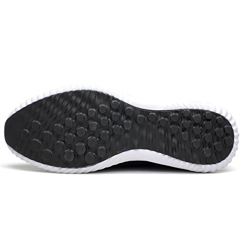 CHAMARIPA-Aufzugs-Turnschuhe Sport-beiläufige leichte Schuhe mit versteckter anhebender Ferse für Mann Schwarzes Blau Grau -7cm Taller-H71C62V012D - 8