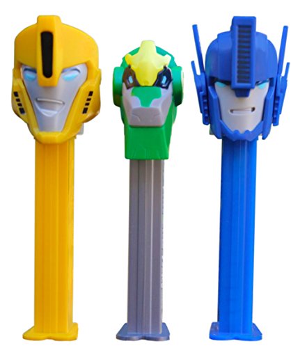 Preisvergleich Produktbild Transformers Pez Dispenser mit zwei refils (Einzeln Verkauft, Eine zufällige Buchstaben mitgeliefert)