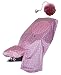 Produktbild LUNARI Kinder Lucky Cape 2-in-1 Pink Hearts Fahrradkindersitz Regenschutz Rosa/Weiß One Size