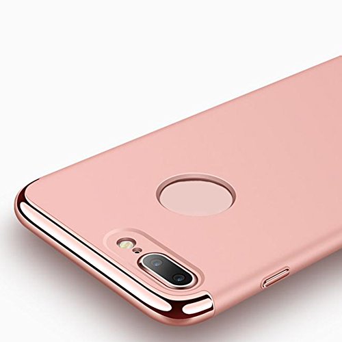 Funda iPhone 7 Plus Hosaire 3 en 1 Anti-Scratch Anti-huella dactilar a prueba de choque Marco Electroplate con superficie antideslizante cubierta Excelente agarre el caso para el iPhone 7 Plus Rosa reviews Funda iPhone 7 Plus Hosaire 3 en 1 Anti-Scratch Anti-huella dactilar a prueba de choque Marco Electroplate con superficie antideslizante cubierta Excelente agarre el caso para el iPhone 7 Plus Rosa