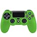 Produktbild VCOER Grün PS4 Griff Silikon-Hülle Silikon Case Schutzhülle PS4 Griff setzt dicker starke elastische PS 4 Controller Silikonhüllen silikon sleeve Schutzfolie