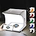 Produktbild PULUZ 20cm Mini LED Fotografie Schattenlose Licht Lampe Panel Pad + Studio Schießen Zelt Box, Acryl Material