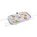 Produktbild HOMCOM Kinder Mini Tischhockey Eishockeytisch Eishockeyspiel inkl. 12 Figuren 2 Bälle Weiß 93,5 x 51 x 16,5cm