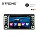 Price comparison product image XTRONS Android 8.1 Car Stereo 6.2 Inch Multi-touch Screen Bluetooth Head Unit Car Radio Multimedia Player Supports Wifi GPS Full RCA Output OBD DAB+ 2K Video Car DVD Player for Toyota RAV4 Corolla