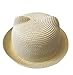 Produktbild ecovers Cute 13 Farben Cat Ohren Sommer Baby Unisex Mütze Cap Kinder Atmungsaktiv Sun Schutz Hat Stroh sunhats Gap Jungen Mädchen Party Karneval Geburtstag Geschenke Hat, für 2-6 Jahre alt (beige)