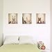 3D Illusion Niches for Baby - Repositionable and Removable Textile Wall Stickers Mural Decals Art Decoration for Childrens Bedroom Kids Nursery Extra Durable Home Decor Highly Detailed Illustrations
