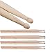 Produktbild Aohro Trommelstöcke / Sticks / Drumsticks(1 Paar) 5A Ahorn / Maple Stöcke für Schlagzeug - für Kinder