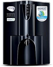 HUL Pureit Eco Water Saver Mineral RO+UV+MF wall mounted/Counter top Black 10L Water Purifier