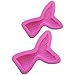 Produktbild Gosear 2 Stk Kuchen Backen Cookie Keks Schokolade Silikon Craft DIY Formwerkzeug mit Mermaid Tail Shape