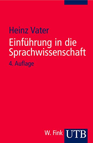 Einführung in die Sprachwissenschaft