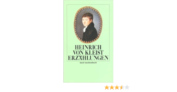 Erzahlungen Insel Taschenbuch Amazon De Kleist Heinrich Von Bucher