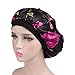 Produktbild HUAYANG Frauen Floral bedruckt Mütze Hut Mütze Pflege-Schlaf Nacht Frisur Haar – 256 A