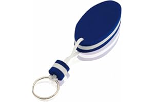 RONGJ Porte-clés flottant en mousse EVA et anneau en acier inoxydable au design bicolore amusant de différentes couleurs.