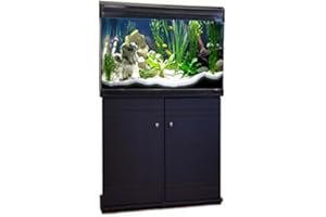 BOYU Aquarium Fish Tank & Cabinet 60cm 80L (Black)