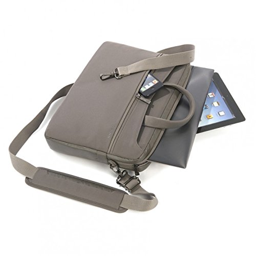 Tucano WO2-MB13-G New Work Out Tasche inkl. Schultergurt für MacBook und Ultrabook 33 cm (13 Zoll) grau - 3