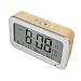 Produktbild Musik-Wecker Smart Charging Mute Snooze Temperatur Nachtlicht für Schlafzimmer-Schlafzimmer-Nachttischlampe,A