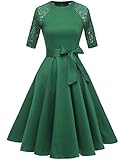 Das stilvolle Kleid passt gut zu festlichen und förmlichen Gelegenheiten, wie zum Beispiel Hochzeit ,Cocktail, Party, Picknick, Abend, Rockabilly, Festival, Feierlichkeit, Abschlussfeier, Freudenfest, Homecoming usw.oder nur täglich tragen.