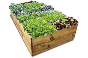 ESSCHERT Quickcrop Classic Raised Bed Kit, Height: 35.5 cm 183 x 91 cm (6ft x 3ft)