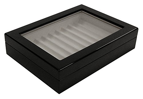 spécifications Coffret 10 stylos evasion bois laque noir