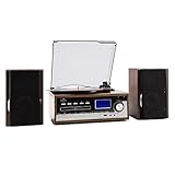 reproductor cd mp3 usb portatil MULTIFUNCIONAL: Ya sea mediante el puerto USB o a con el reproductor de CD del sistema multimedia, los medios con archivos MP3 se reconocen y se reproducen fácilmente. Los que tengan cintas de cassette disfrutarán de la pletina de cassette lateral.
