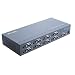 Produktbild VeLLBox VGA 4X4 Matrix VGA-Schalter Splitter 4X4, 4 in 4, Unterst¨¹tzung Auflsung bis zu 1080p, 5V / 2A Universal Power Adapter, Grau
