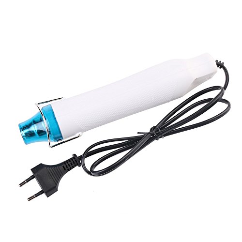 multi-perpose Wärme mittel,, Hand Mini Heißluftgebläse Hot Air Gun – Perfekt für Heizung Shrinkable Film, geprägt Puder, Gummi Stempel weiß