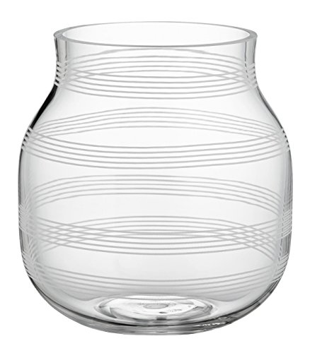Kähler Design Glasvase Omaggio Klar 17cm