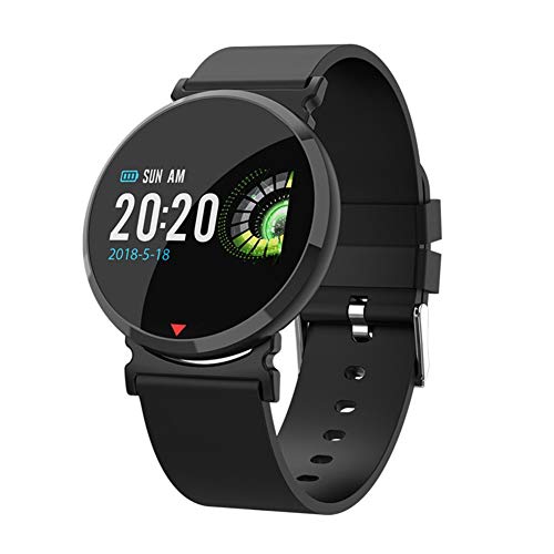 Preisvergleich Produktbild JIEGEGE Pulsmesser, Herren-Smartwatch, Farb-IPS-Schrittzähler, Kalorien-Fitnessuhr, Mehrere Sportmodi, Daten Automatisch Mit APK / APP Synchronisieren