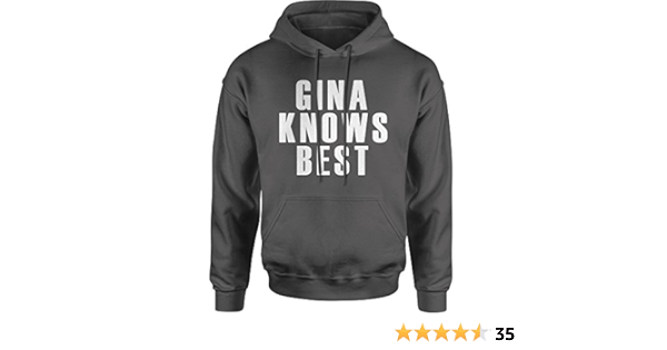 gina knows best hoodie amazon