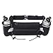 Produktbild WEINAS Bauchtasche Gürteltasche mit wasserflasche (2x BPA frei 280ML)für Damen und Herren auf Sport und Outdoor Aktivitäten Schwarz
