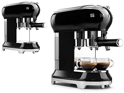 Smeg ECF01BLEU Espresso-Kaffeemaschine Schwarz Espresso-Automat Kaffee-Maschine - 5